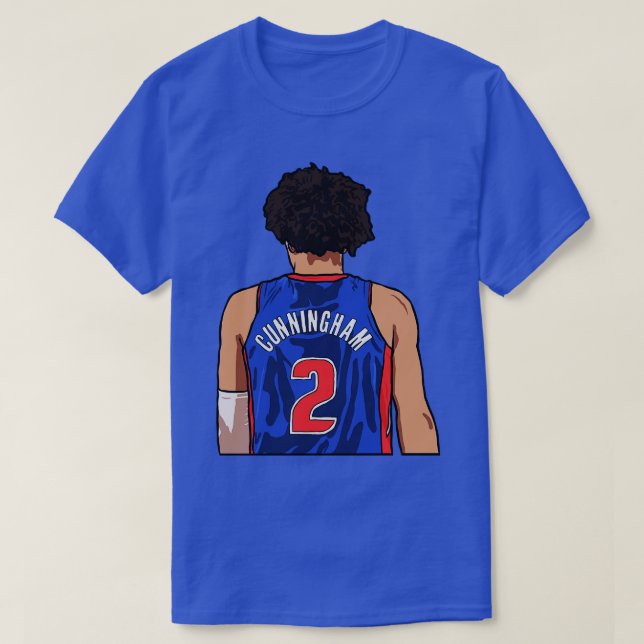 Cade Cunningham BackTo T Shirt (Design framsida)