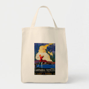 CadenabbiaTremezzo vintage PosterEurope Tygkasse