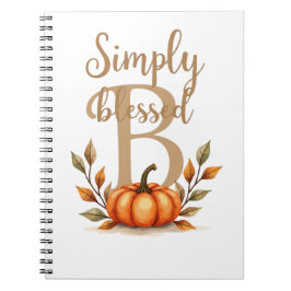 Caderno Ação de Graças Anteckningsbok