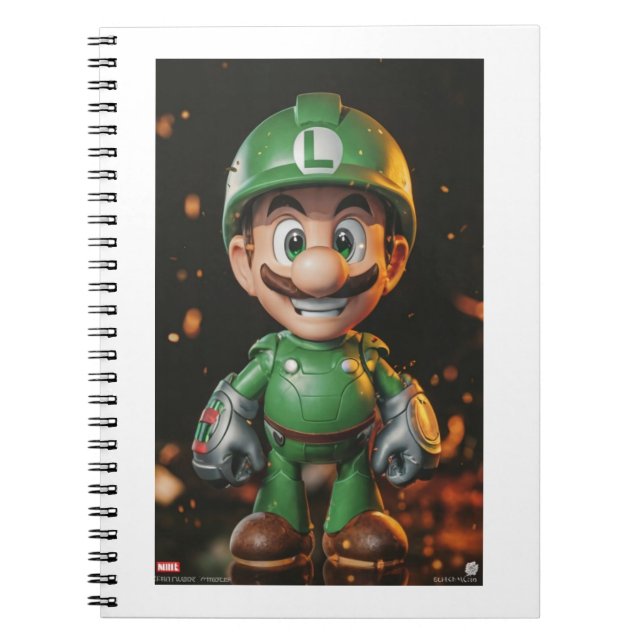 Caderno do Super Mario  Anteckningsbok (Framsidan)