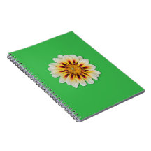 Caderno Espiral com Flor e Joaninha