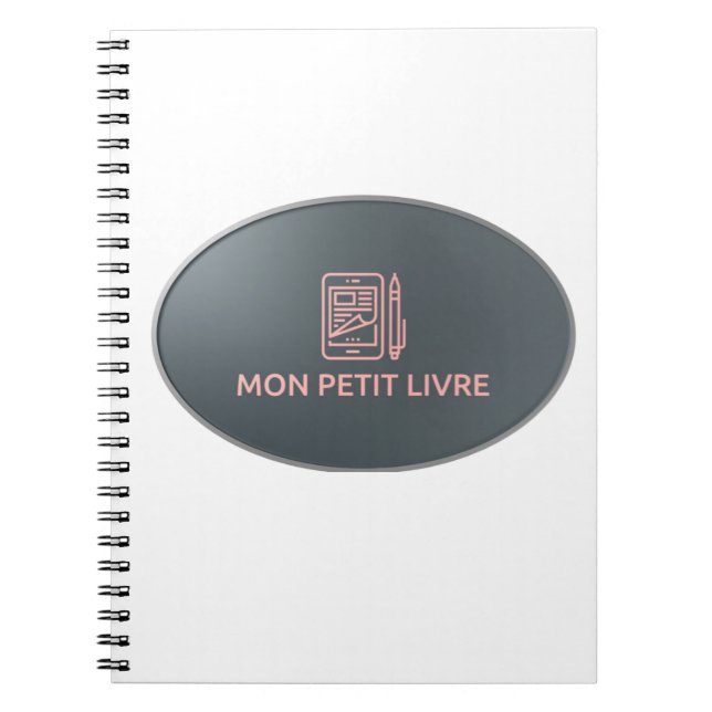 Caderno Espiral com Foto Anteckningsbok (Framsidan)