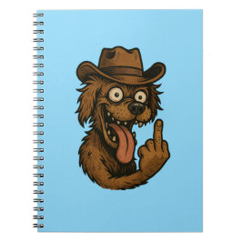 Caderno Espiral com Foto CACHORRO LOUCO Anteckningsbok