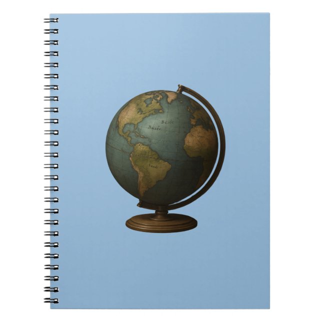 Caderno Espiral com Foto PLANETA Anteckningsbok (Framsidan)