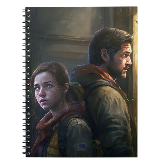 Caderno Espiral com Foto the last of us Anteckningsbok (Framsidan)