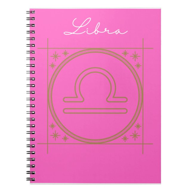 Caderno espiral Libra Anteckningsbok (Framsidan)