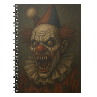 CADERNO ESPIRAL PALHAÇO ANTECKNINGSBOK