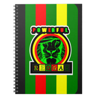 caderno espiral Powerful Reggae Anteckningsbok