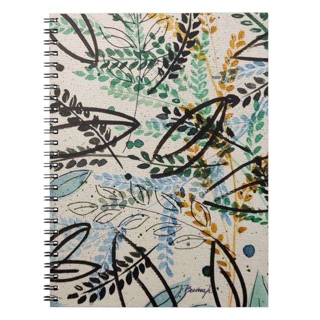 Caderno Espiral Ventania Anteckningsbok (Framsidan)