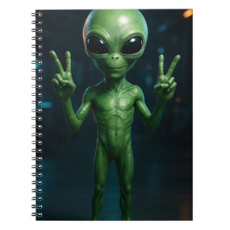 CADERNO Extraterrestre futurista Anteckningsbok
