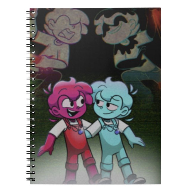 Caderno Hidrokid e HidroFire Anteckningsbok (Framsidan)