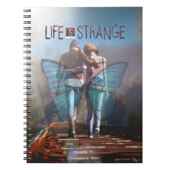 Caderno-livet är underligt anteckningsbok (Framsidan)