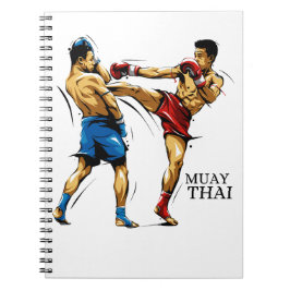 Caderno Muay Thai / Thai Boxing Anteckningsbok