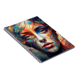 Caderno rosto anteckningsbok