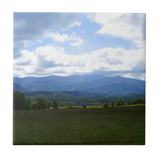 Cades Cove Himlar Kakelplatta (Framsidan)