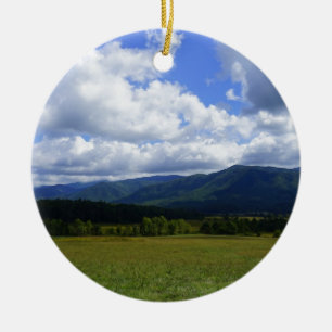 Cades Cove Julgransprydnad Keramik