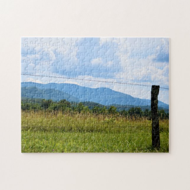 Cades Cove - Smoky Mountain Nat'l Park - 11 x 14 Pussel (Horisontell)