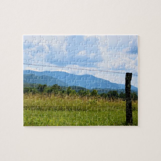 Cades Cove - Smoky Mountain Nat'l Park - 8x10 Pussel (Horisontell)