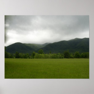 Cades Cove, Underbar Smoky Mountains NP, TN Poster