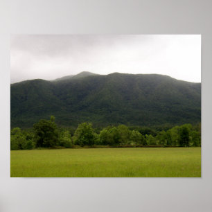 Cades Cove, Underbar Smoky Mountains NP, TN Poster