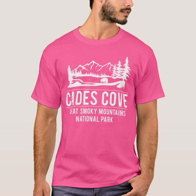 Cades Cove - Underbara rökiga berg - T Shirt (Framsida)