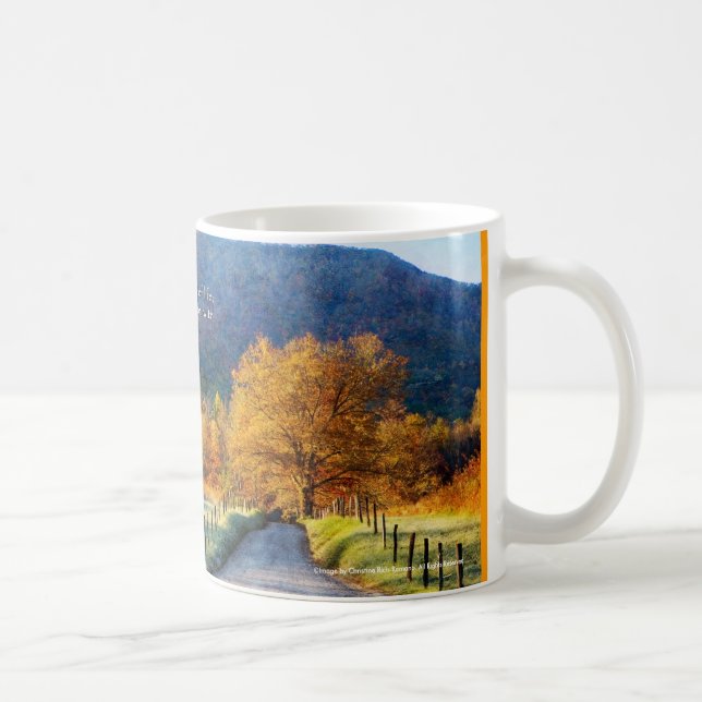 Cades Cove - väg av liv Kaffemugg (Höger)
