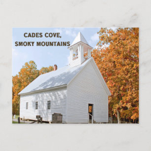 CADES COVE vycard Souvenir Vykort