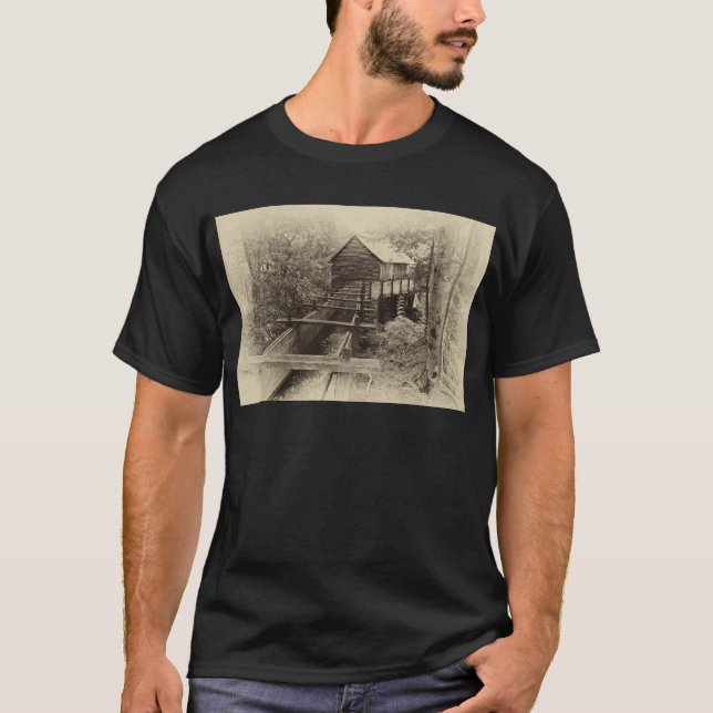 Cades CoveGrist mal T-shirt (Framsida)