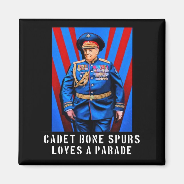 Cadet Bone Spurs Heroic Magnet (Framsidan)