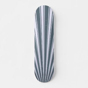 Cadet Färg Rand Funky Mönster Old School Skateboard Bräda 18 Cm