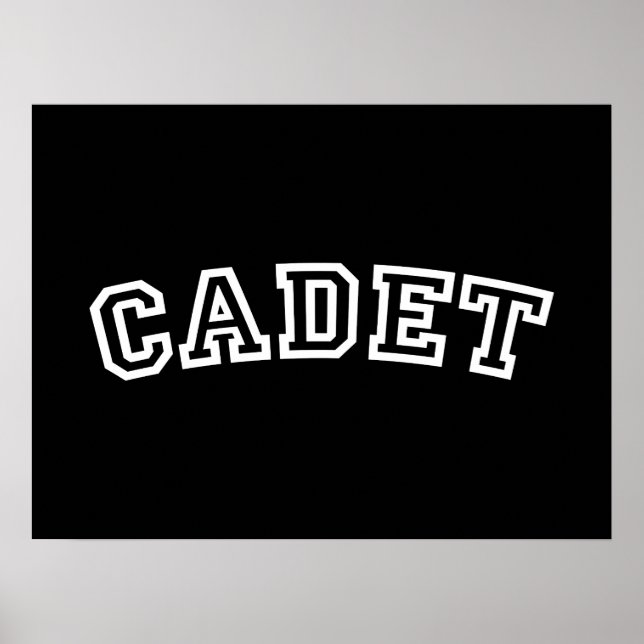 CADET POSTER (Framsidan)