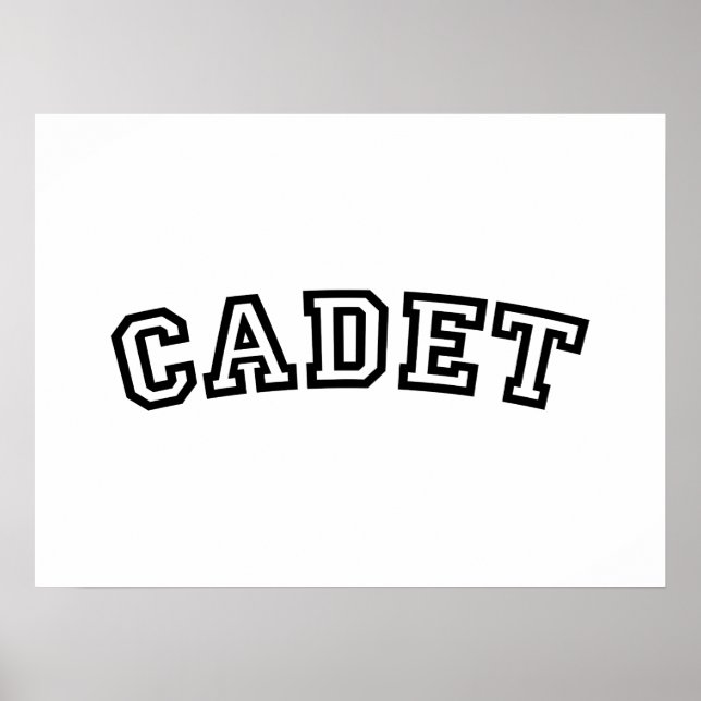 CADET POSTER (Framsidan)