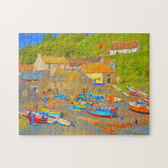 CADGWITH-COVECORNWALL JIGSAW PUSSEL (Horisontell)