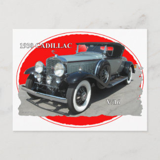 CADILLAC 1930 V/16 VYKORT