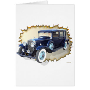 Cadillac 1931 LaSalle Hälsningskort