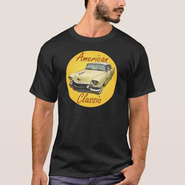 Cadillac 1956 DeVille T Shirt (Framsida)