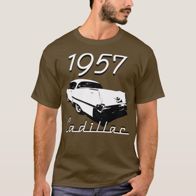 Cadillac 1957 t-shirt (Framsida)