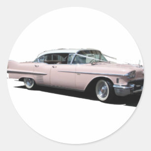 Cadillac 3 exemplar runt klistermärke