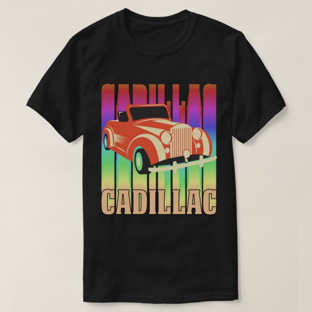 Cadillac Cadillac T Shirt (Design framsida)