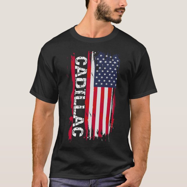 Cadillac City  T Shirt (Framsida)
