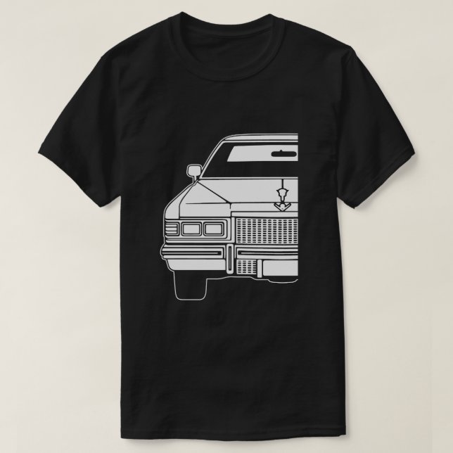 Cadillac Coupe De Ville 3 T Shirt (Design framsida)