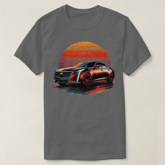 Cadillac CT6 1 T Shirt (Design framsida)