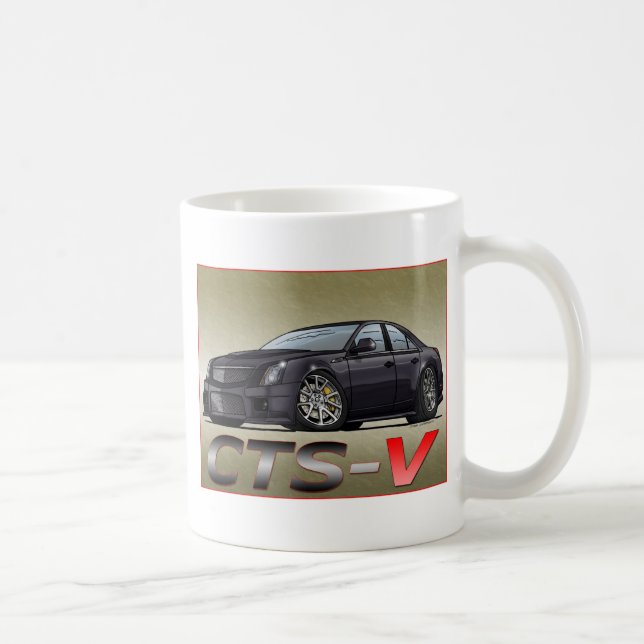 Cadillac CTS_V Kaffemugg (Höger)