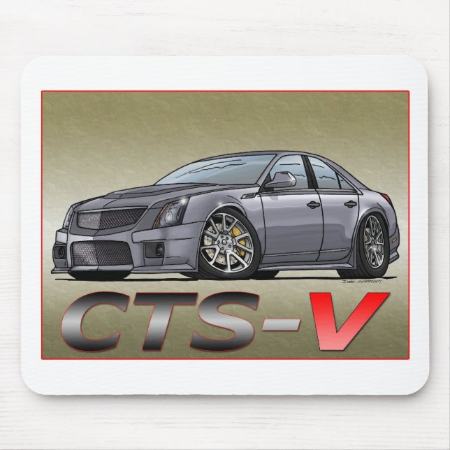 Cadillac CTS_V Musmatta (Framsidan)