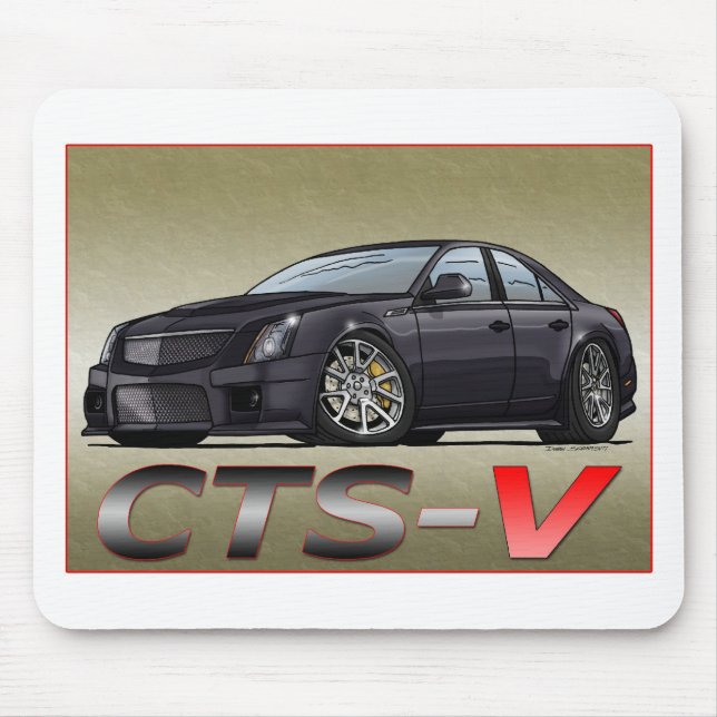 Cadillac CTS_V Musmatta (Framsidan)