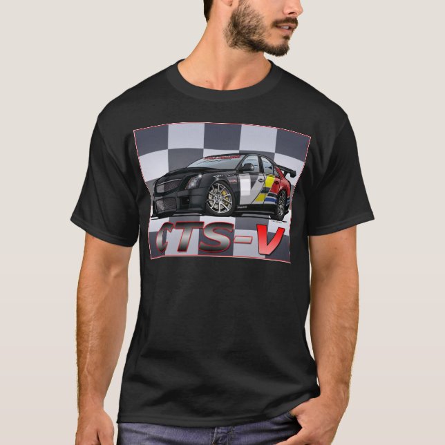 Cadillac CTS_V T Shirt (Framsida)