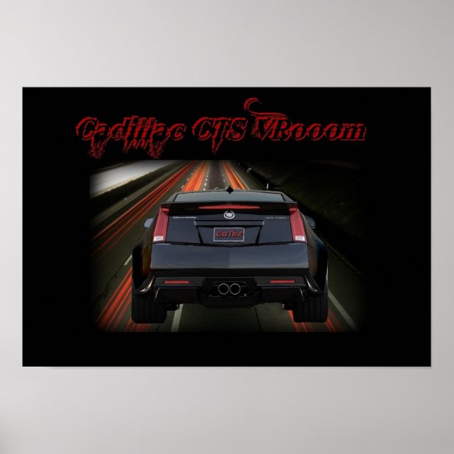 Cadillac CTS VR - Kiss this! Poster (Framsidan)