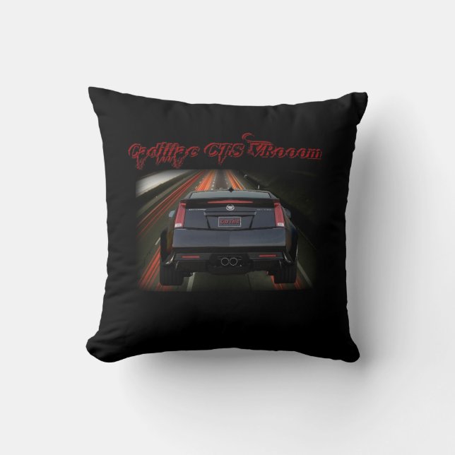 Cadillac CTS VR - kyssa detta! Kudde (Framsida)