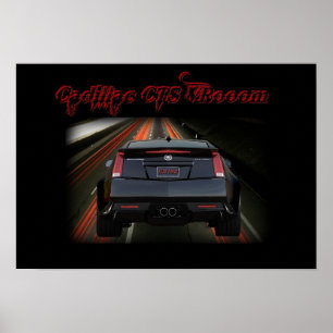 Cadillac CTS VR - kyssa detta! Poster