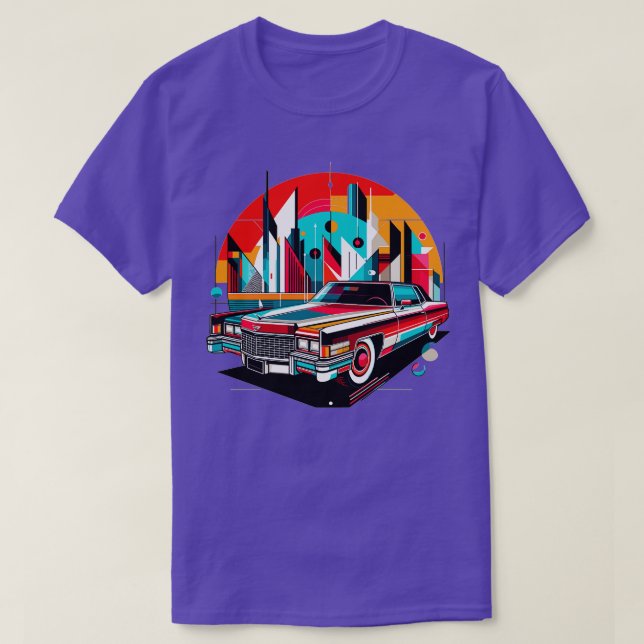 Cadillac DeVille 14 T Shirt (Design framsida)